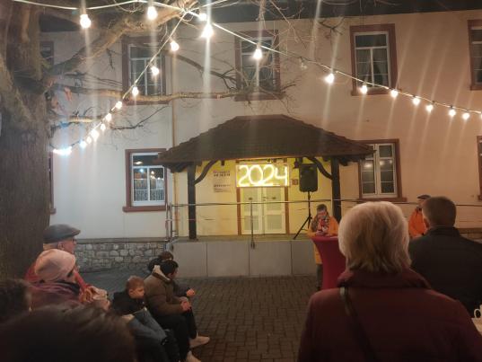 Neujahrsempfang 2024 auf dem Rathausplatz
