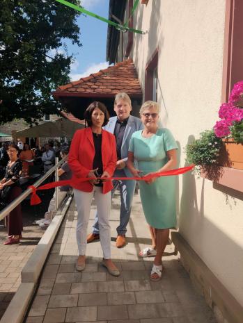 Eröffnung der Erweiterung des Dinotherium Museums