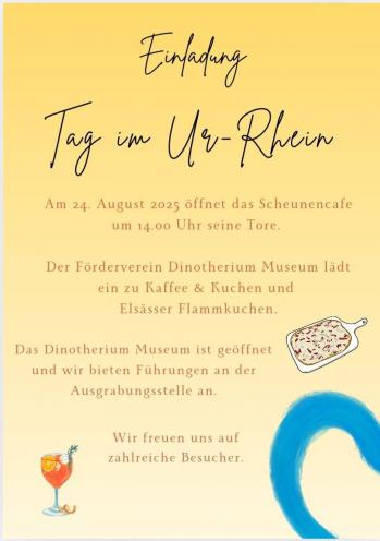 Einladung zum Tag am Ur-Rhein am 24.08.2025