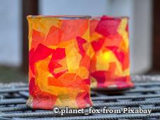 Viele Laternen leuchteten am Martinsumzug