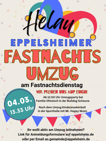 Plakat Fastnachtsumzug