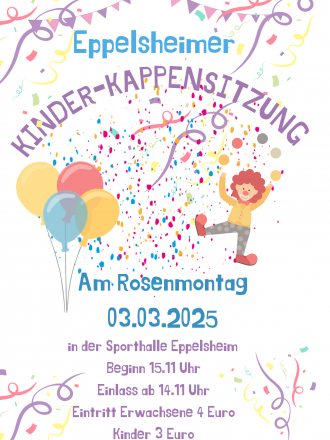 Eppelsheimer Kinder-Kappensitzung