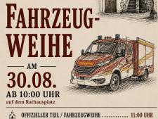 Plakat Fahrzeugweihe