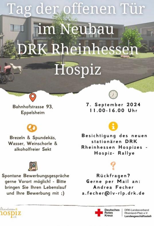 Plakat Einladung Tag der offenen Tür